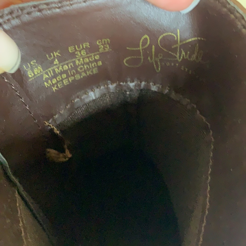 ♦️SOLD♦️Life Stride keepsake ankle boots 👢 (NWOT) - Picture 5 of 6